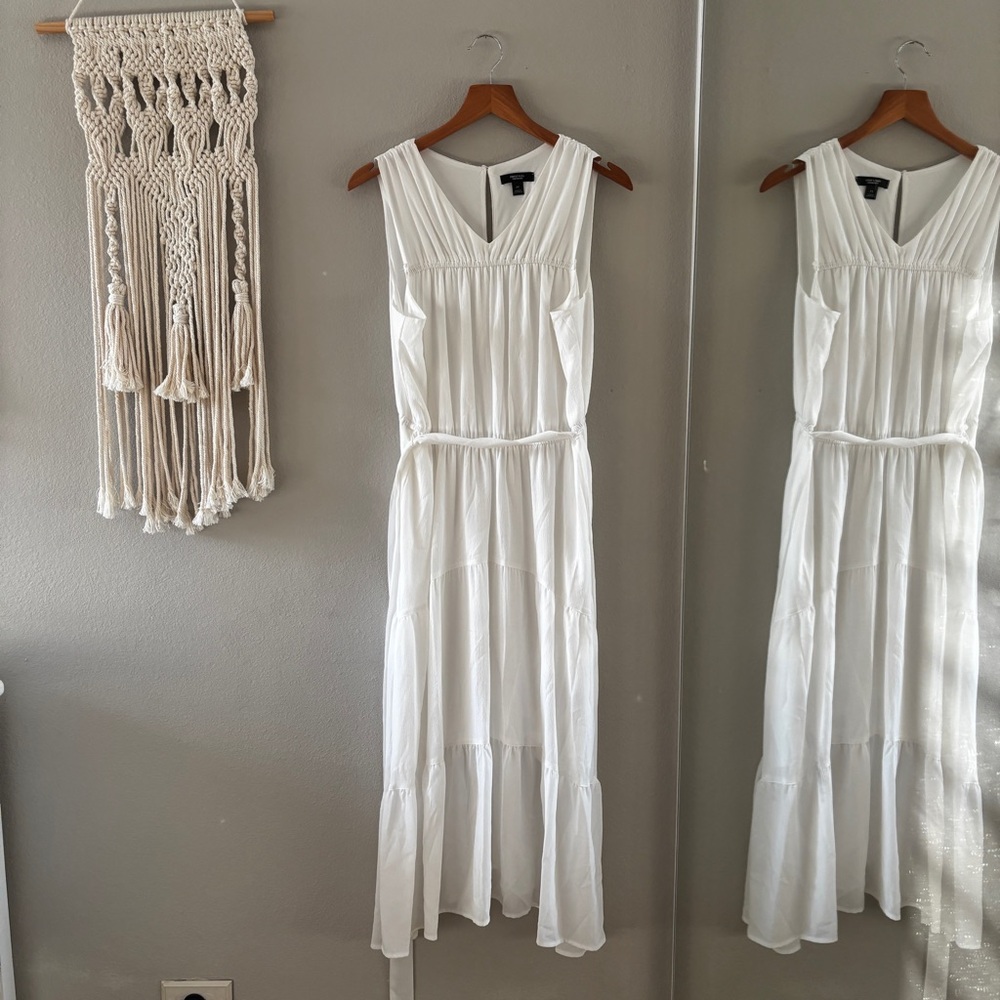 Simply Vera Vera Wang White Maxi Dress